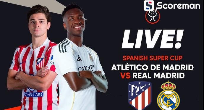 1월9일 스페인 슈퍼컵 - AT 마드리드 VS 레알 마드리드 해외축구 분석 프리뷰